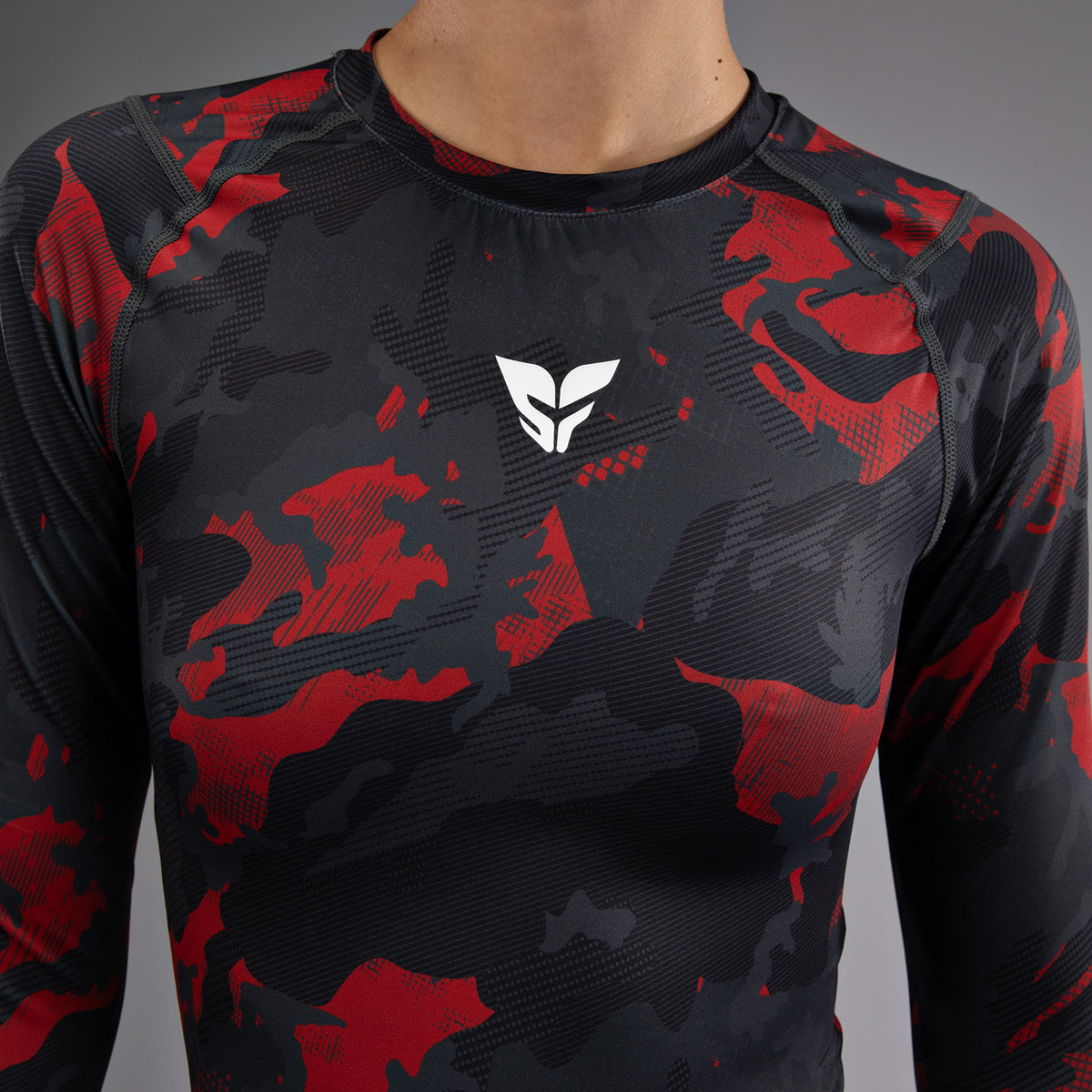 Rashguard pour Femmes Venum x Sophia Rose - Urban Red Camo - product-type_T-Shirts de Compression