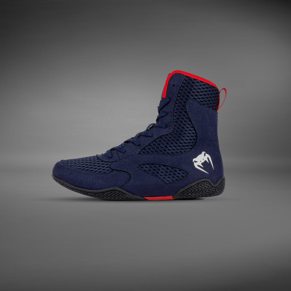 Chaussures de Boxe Venum Contender - Bleu marine/Rouge - product-type_Chaussures de boxe