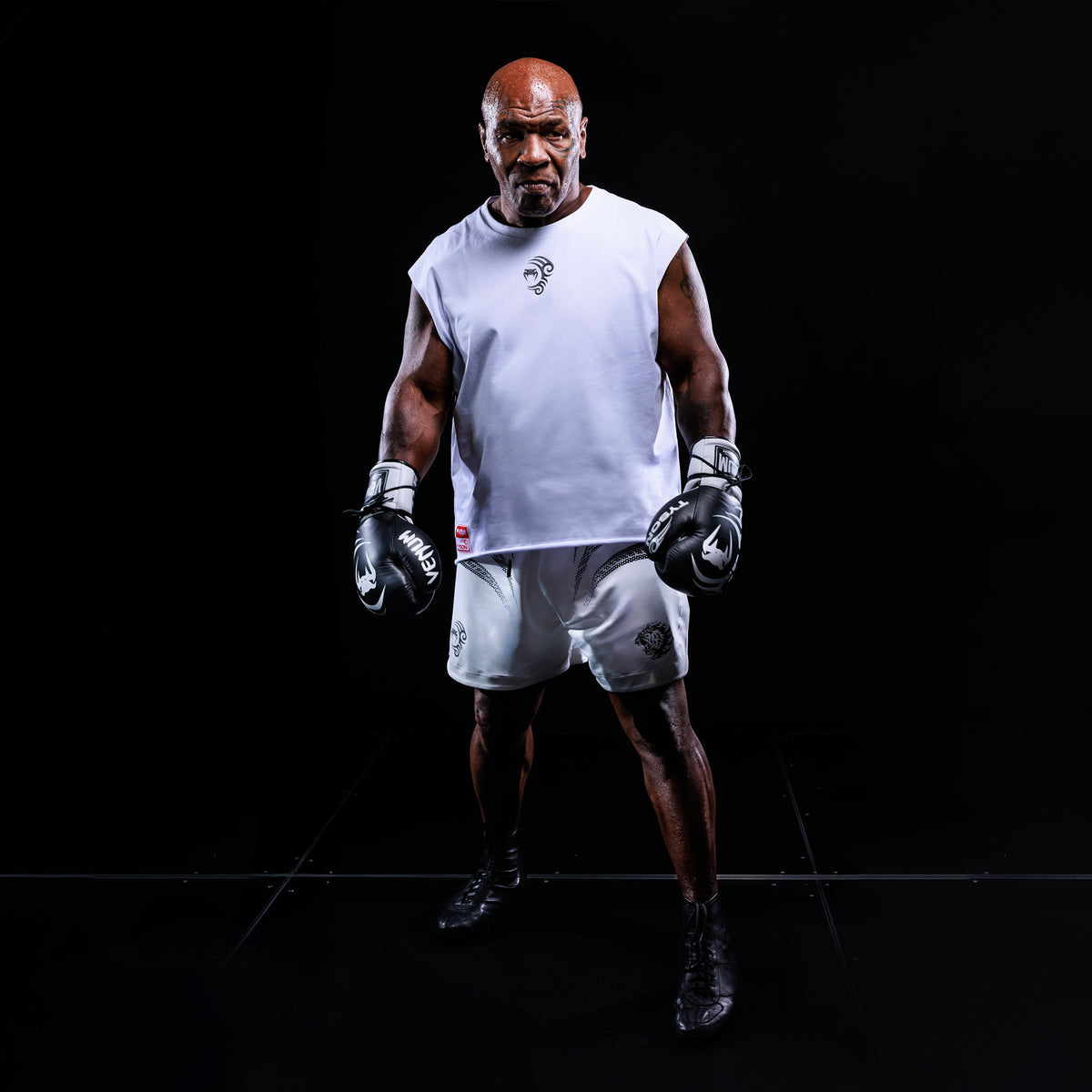 T-shirt sans manches Venum x Mike Tyson Tiger - Blanc Optique - product-type_T-Shirts