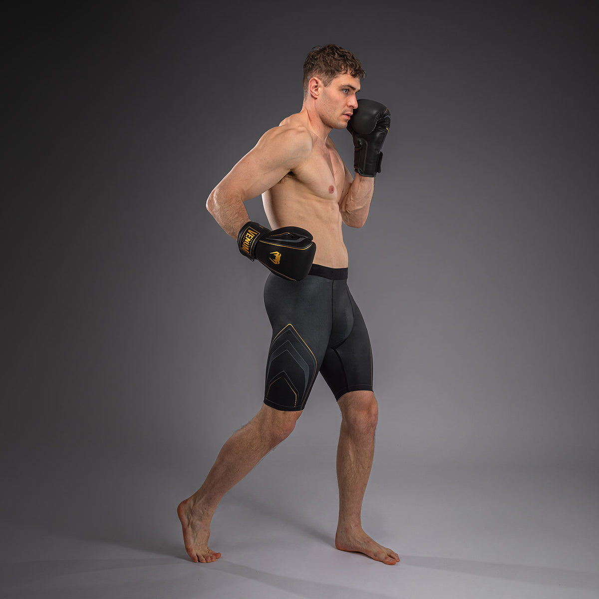 Short de Compression Venum Streamline Vale Tudo – Noir/Or - product-type_Shorts de compression
