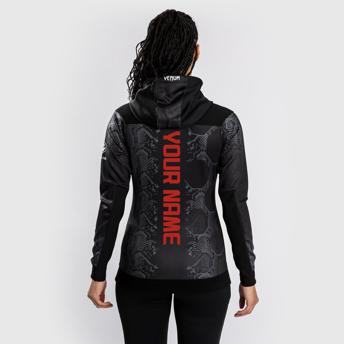 Veste à Capuche Personnalisée pour Femmes UFC Adrenaline by Venum Authentic Fight Night - Noir - product-type_Vestes