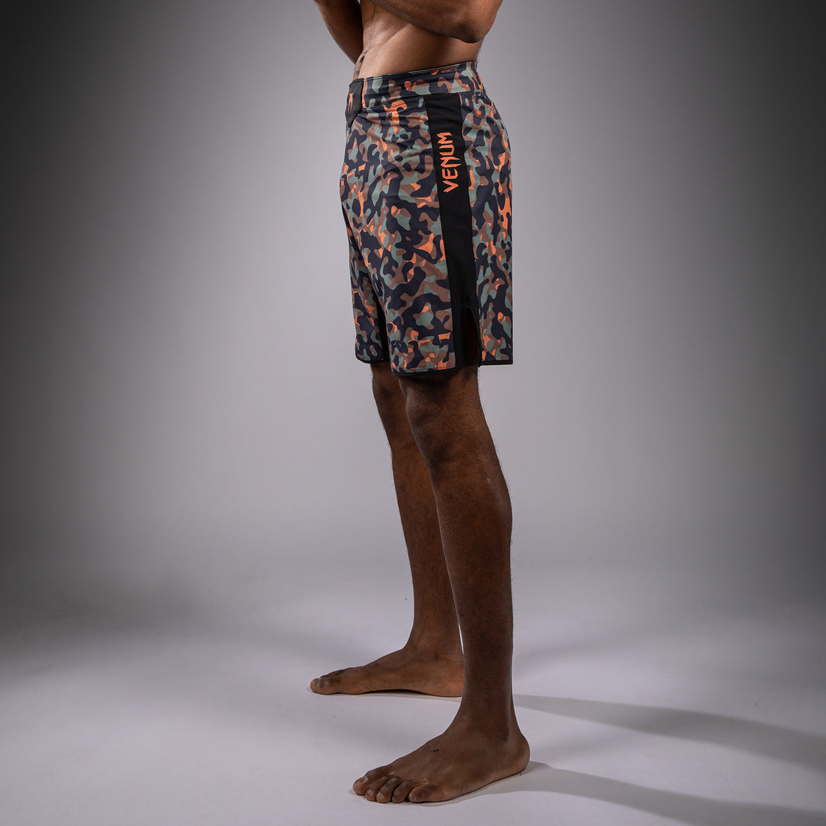 Short de combat Venum Jungle Ops - Kaki/Orange - product-type_Shorts de MMA