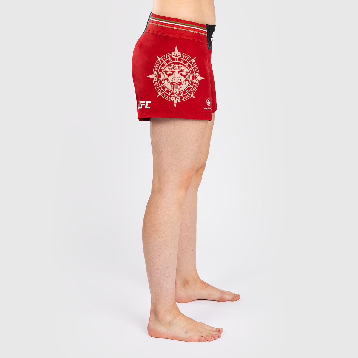 Noche UFC by Venum Authentic Fight Night Short de Combat pour femme - Rouge - product-type_Shorts de MMA