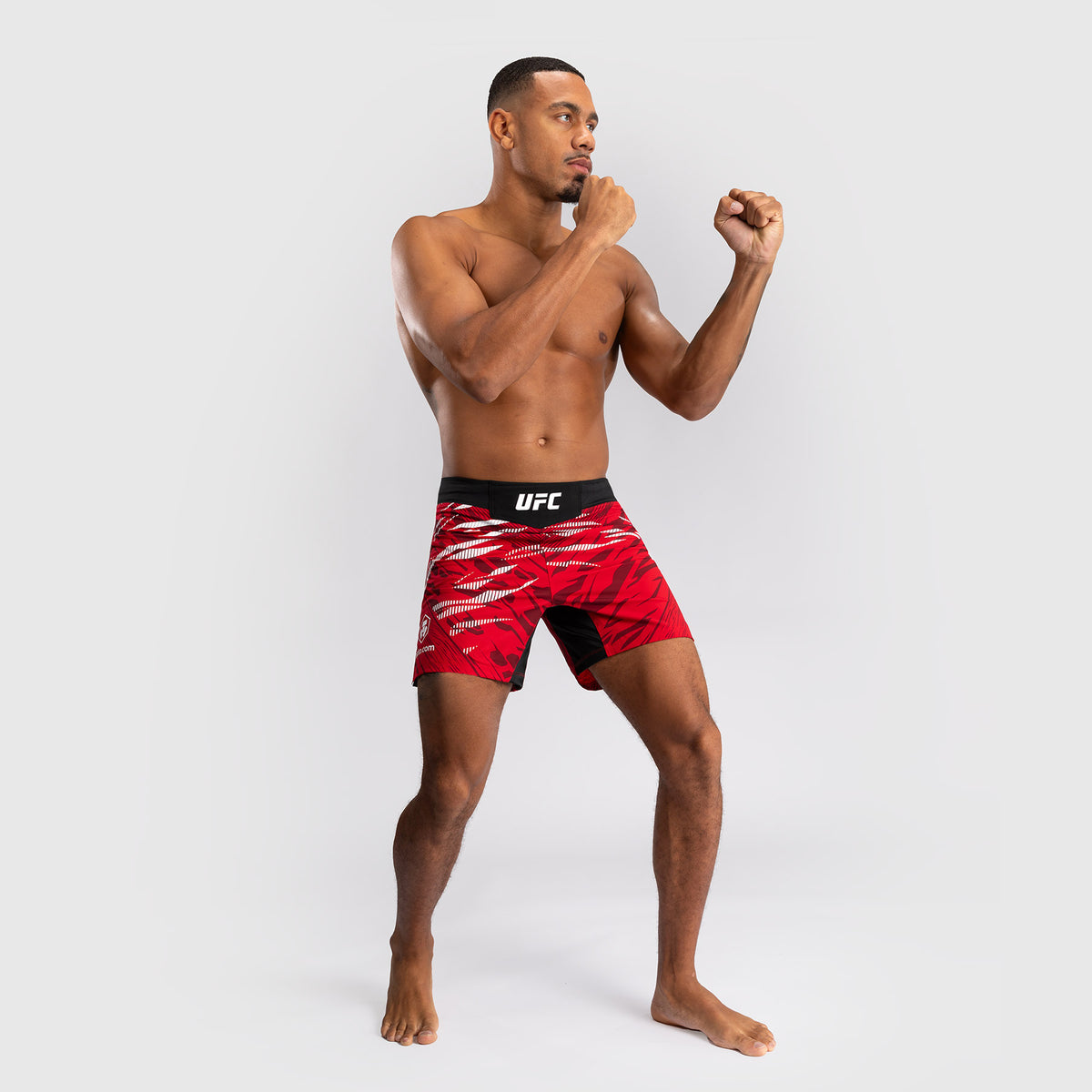 Shorts de Combat pour Hommes UFC Fusion by Venum Personnalisé Authentic Fight Night - Coupe Courte - Rouge - product-type_Shorts de MMA