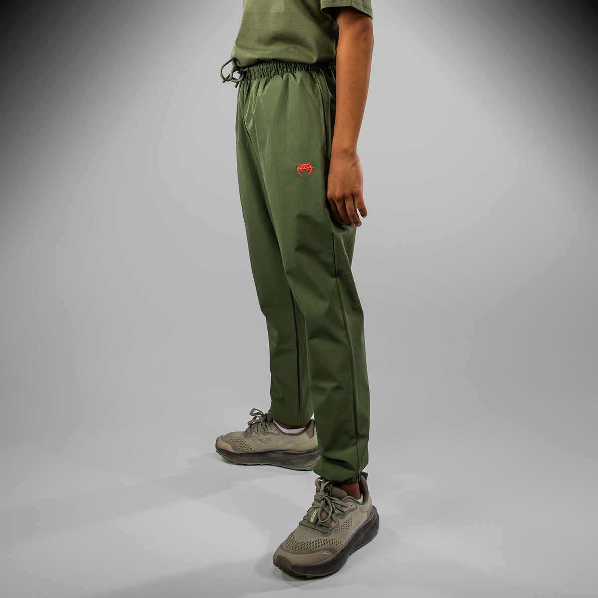 Jogging pour Enfants Venum Vectra - Vert Militaire/Orange - product-type_Pantalons de jogging