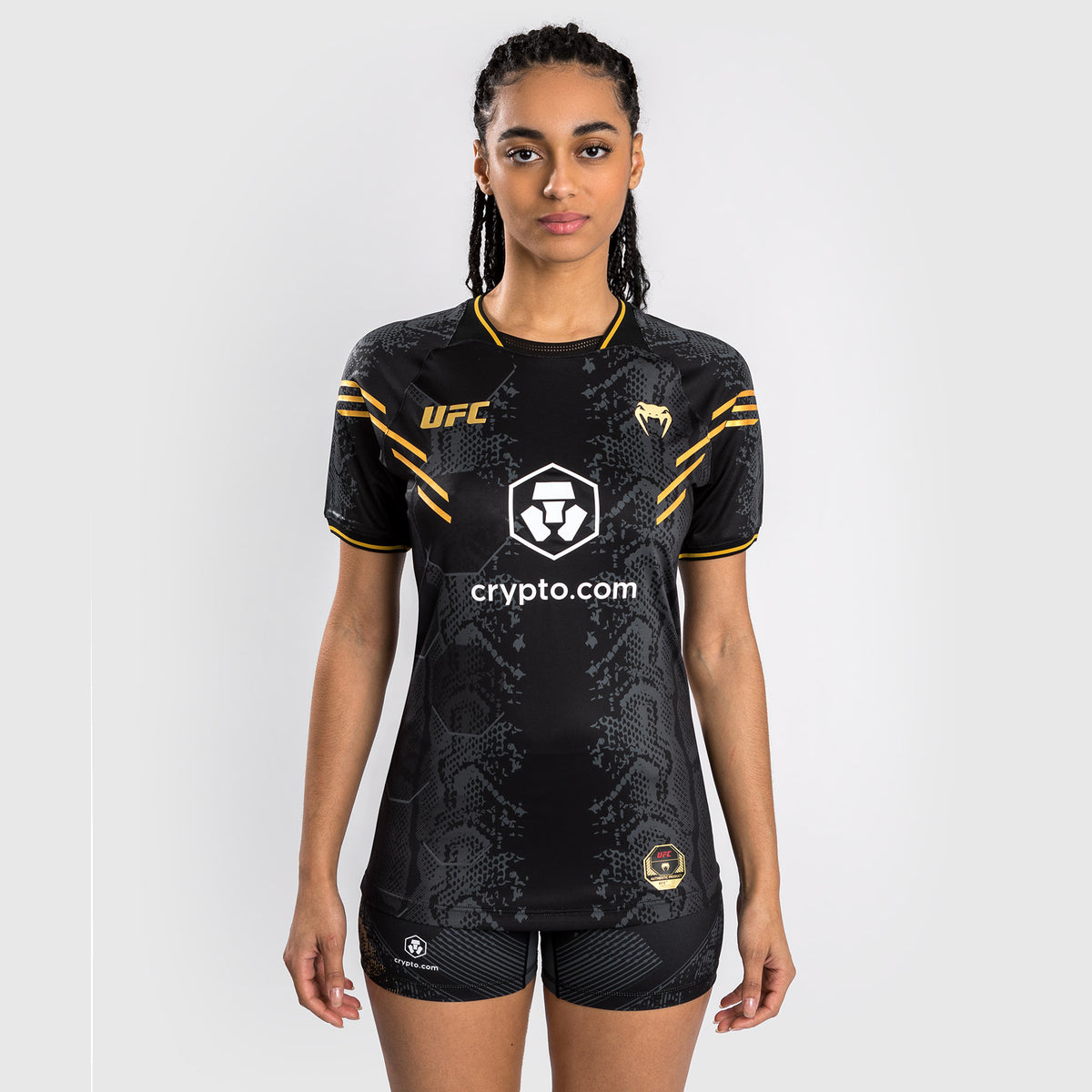 T-shirt Technique Personnalisé pour Femmes UFC Adrenaline by Venum Authentic Fight Night - Champion - product-type_T-Shirts Dry Tech