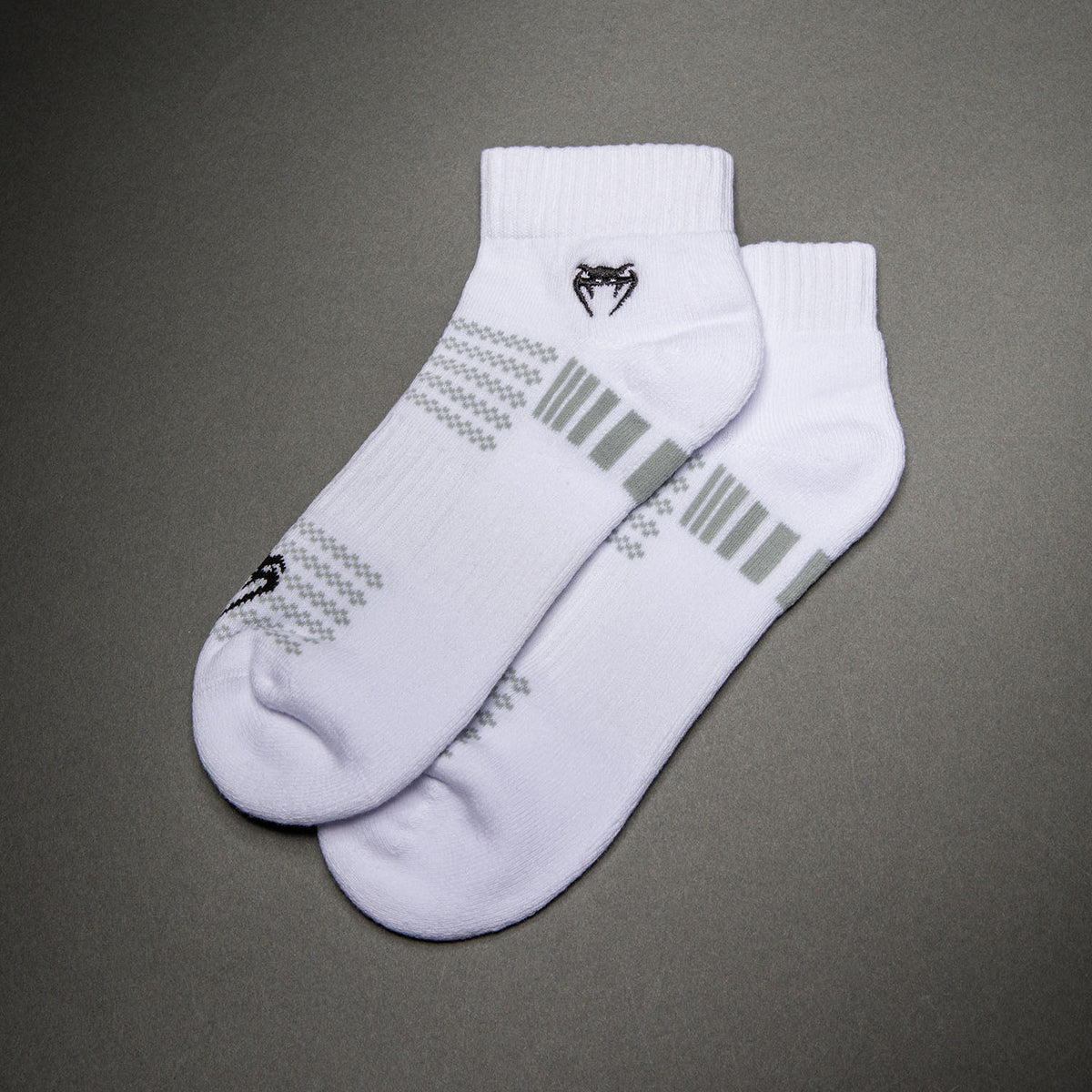 Pack de 3 Paires de Chaussettes Courtes Venum Vector - Blanc/Gris - product-type_Chaussettes