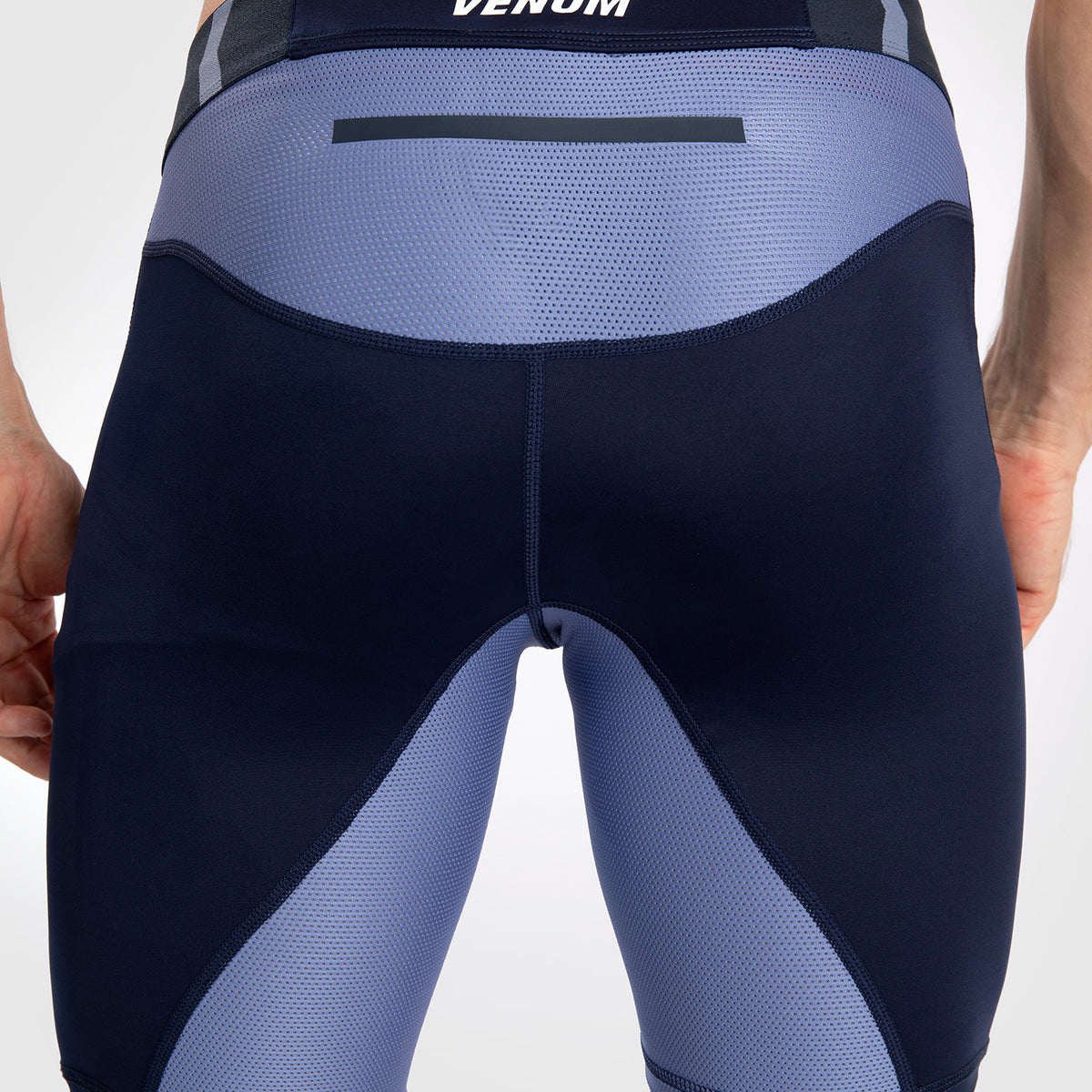 Short de compression pour Hommes Venum Tempest - Bleu Marine/Bleu - product-type_Shorts de compression