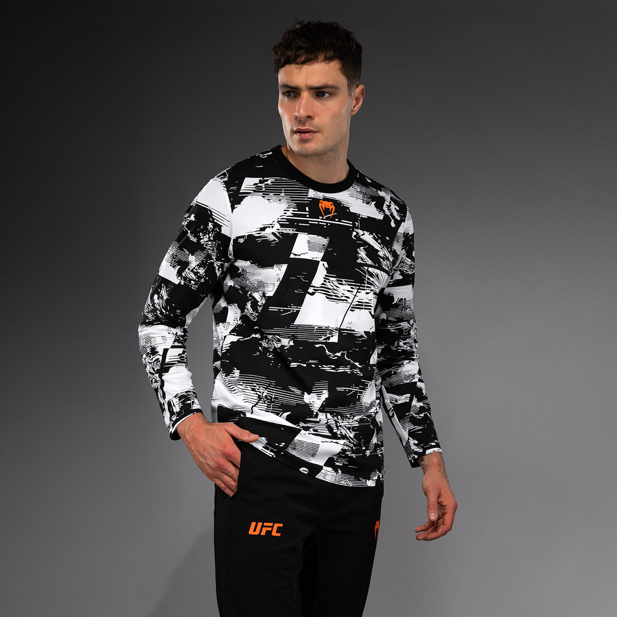 T-shirt manches longues Homme UFC Zenith by Venum Authentic Fight Week - Blanc - product-type_T-Shirts