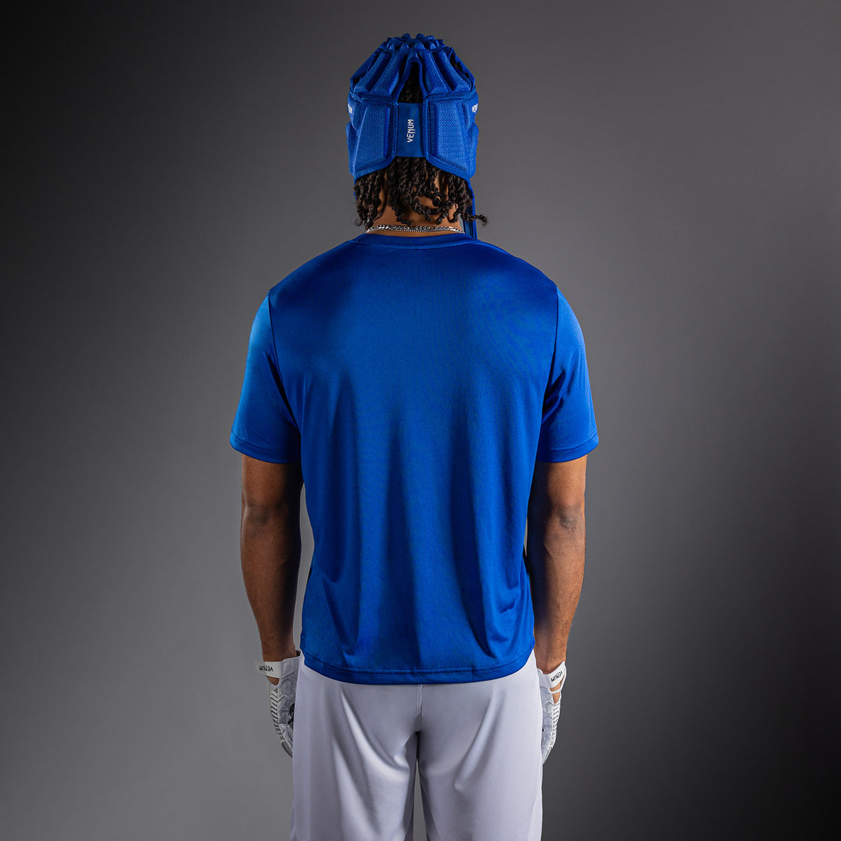 T-shirt à manches Courtes Venum Lineup Performance - Bleu Royal/Blanc - product-type_T-Shirts Dry Tech