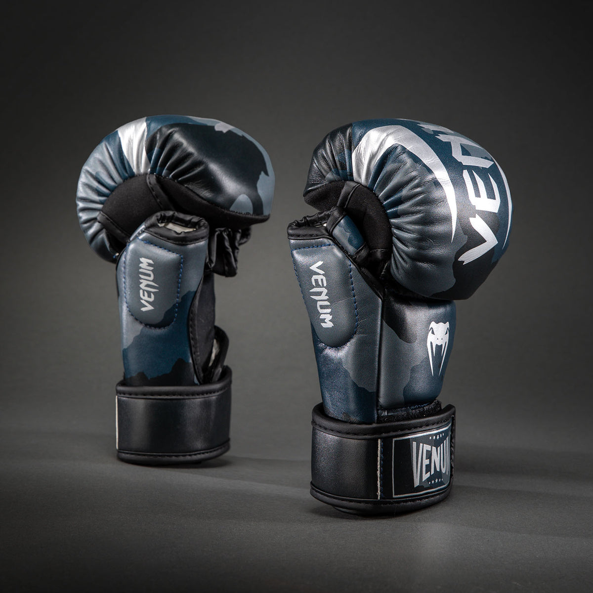 Gants de sparring Venum Elite - Bleu Marine Foncé/Bleu - product-type_Gants de MMA