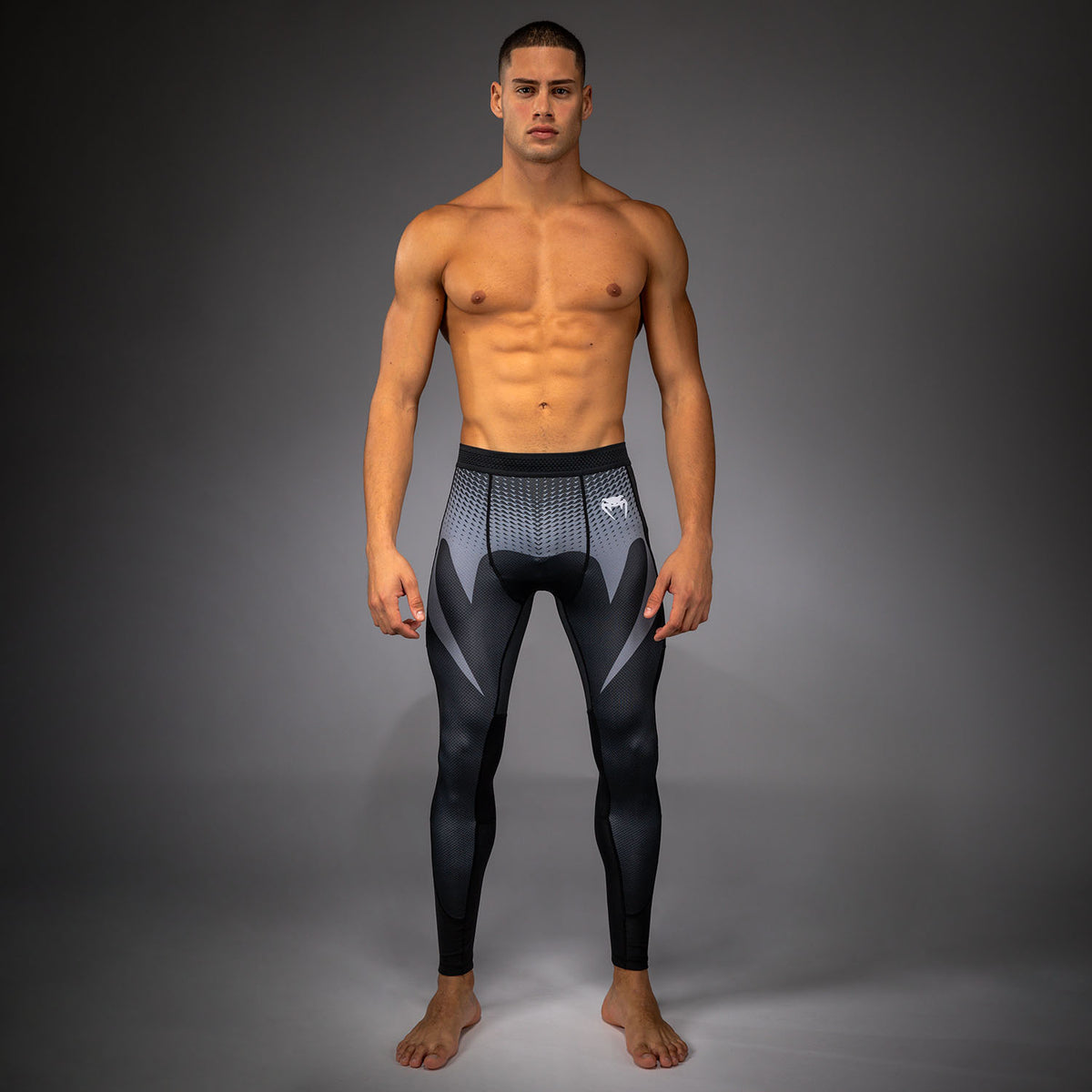 Pantalon de Compression Venum No Gi - Noir/Gris Argenté - product-type_Pantalons de Compression