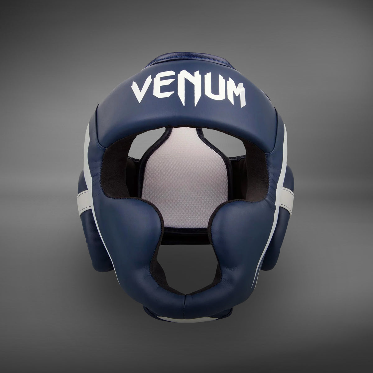 Casque Venum Elite - Blanc/Bleu Marine - product-type_Casques de boxe