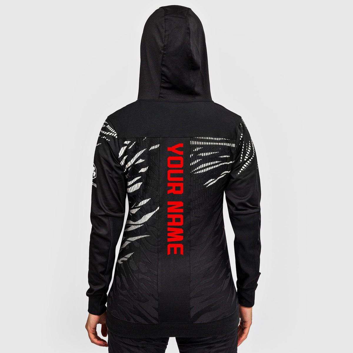 Sweatshirt à Capuche pour Femmes UFC Fusion by Venum Personnalisé Authentic Fight Night - Noir - product-type_Vestes