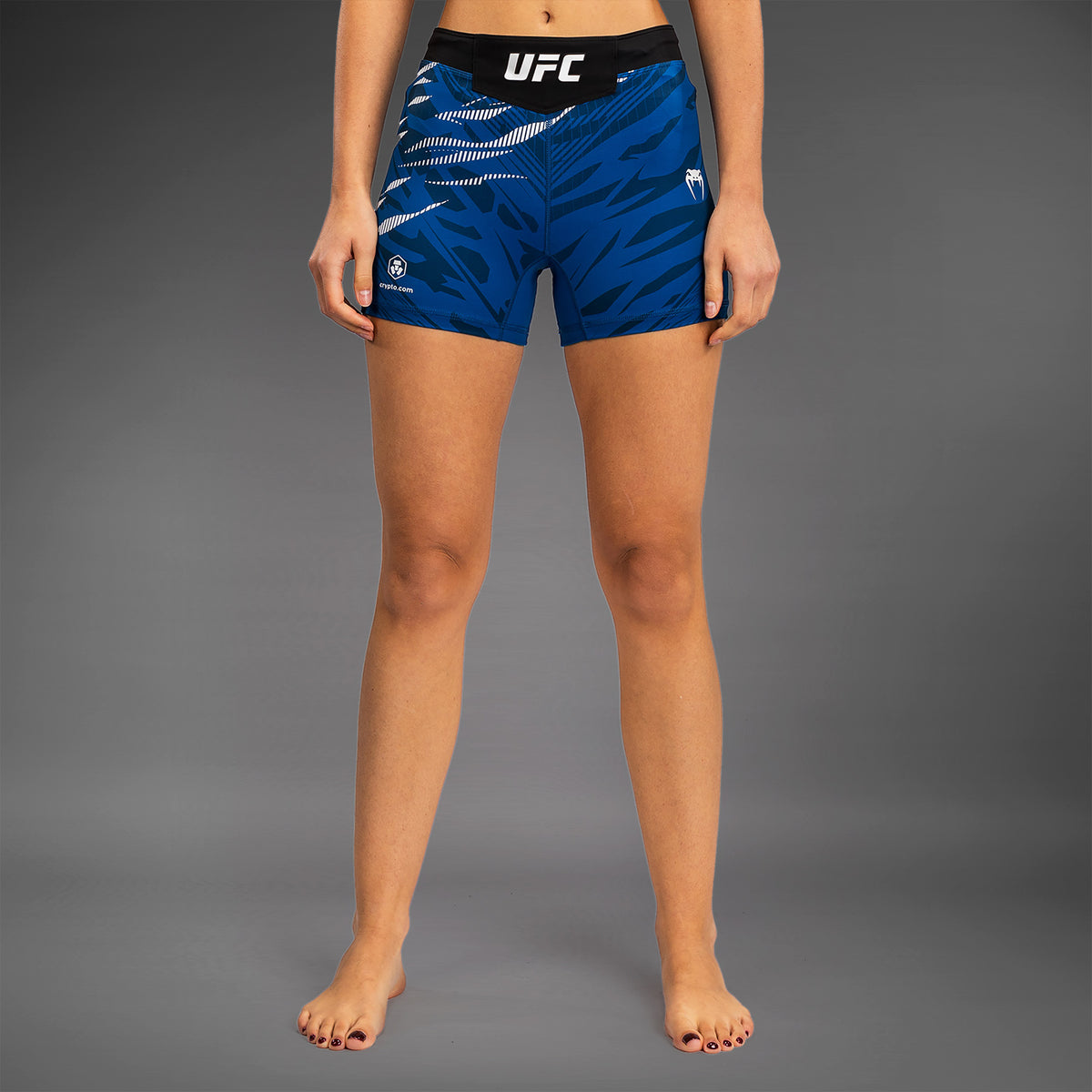 Short de compression pour Femmes UFC Fusion by Venum Authentic Fight Night - Coupe Courte - Bleu - product-type_Shorts de compression