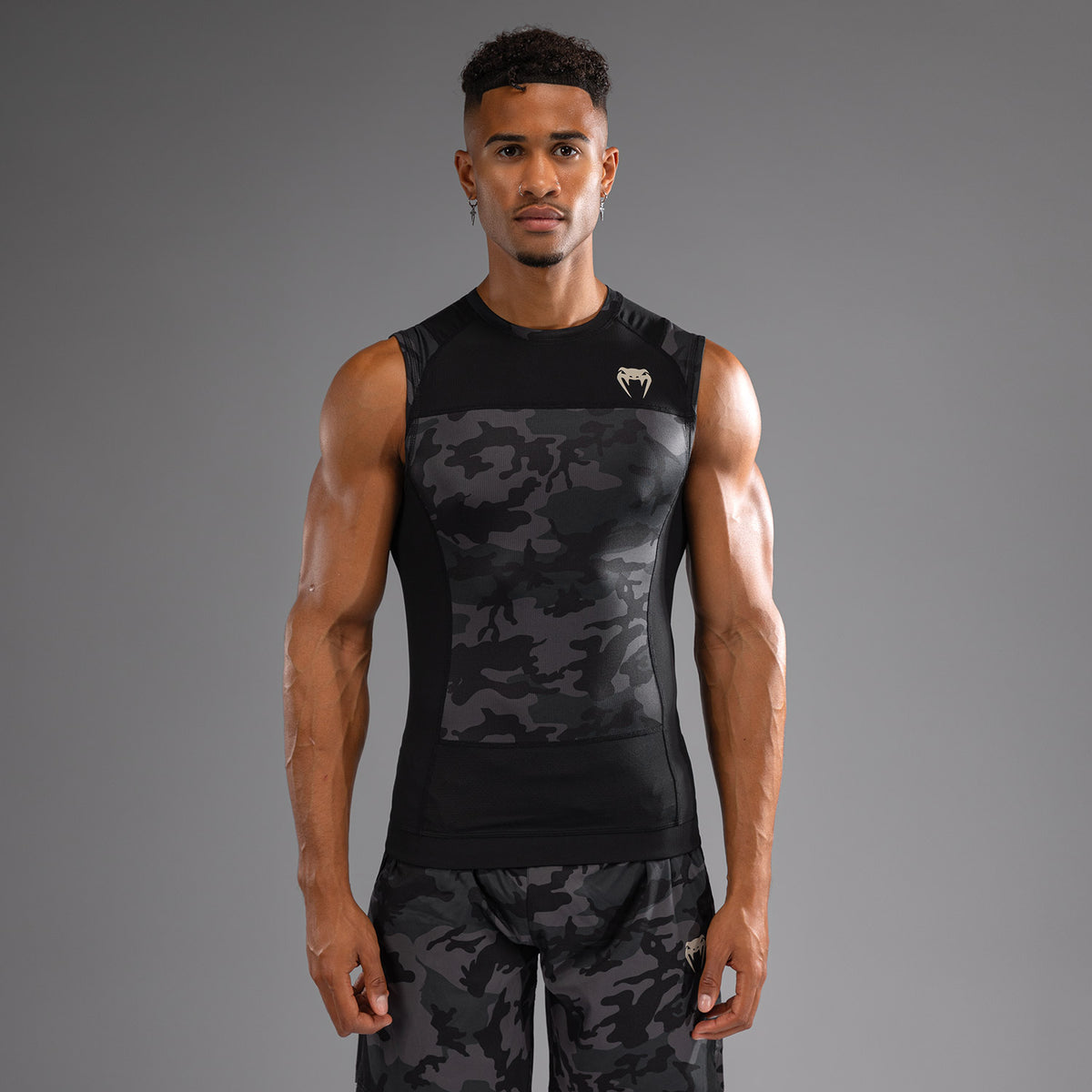 Rashguard sans Manches Venum G-Fit Air pour Hommes - Camo Urban - product-type_T-Shirts de Compression