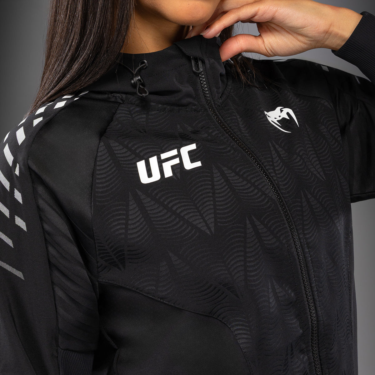 Sweat à capuche Walkout Femme Personnalisé UFC Zenith by Venum Authentic Fight Night - Noir - product-type_Sweatshirts