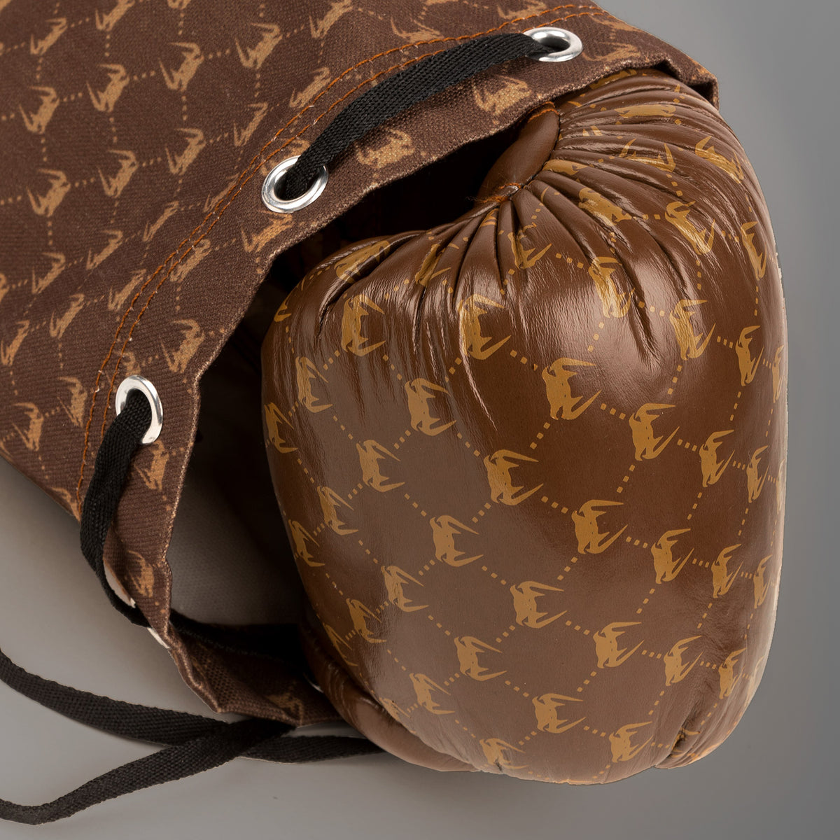 Gants de Boxe Pro avec Lacets Venum Coco Monogram - Marron Grizzly - product-type_Gants de boxe