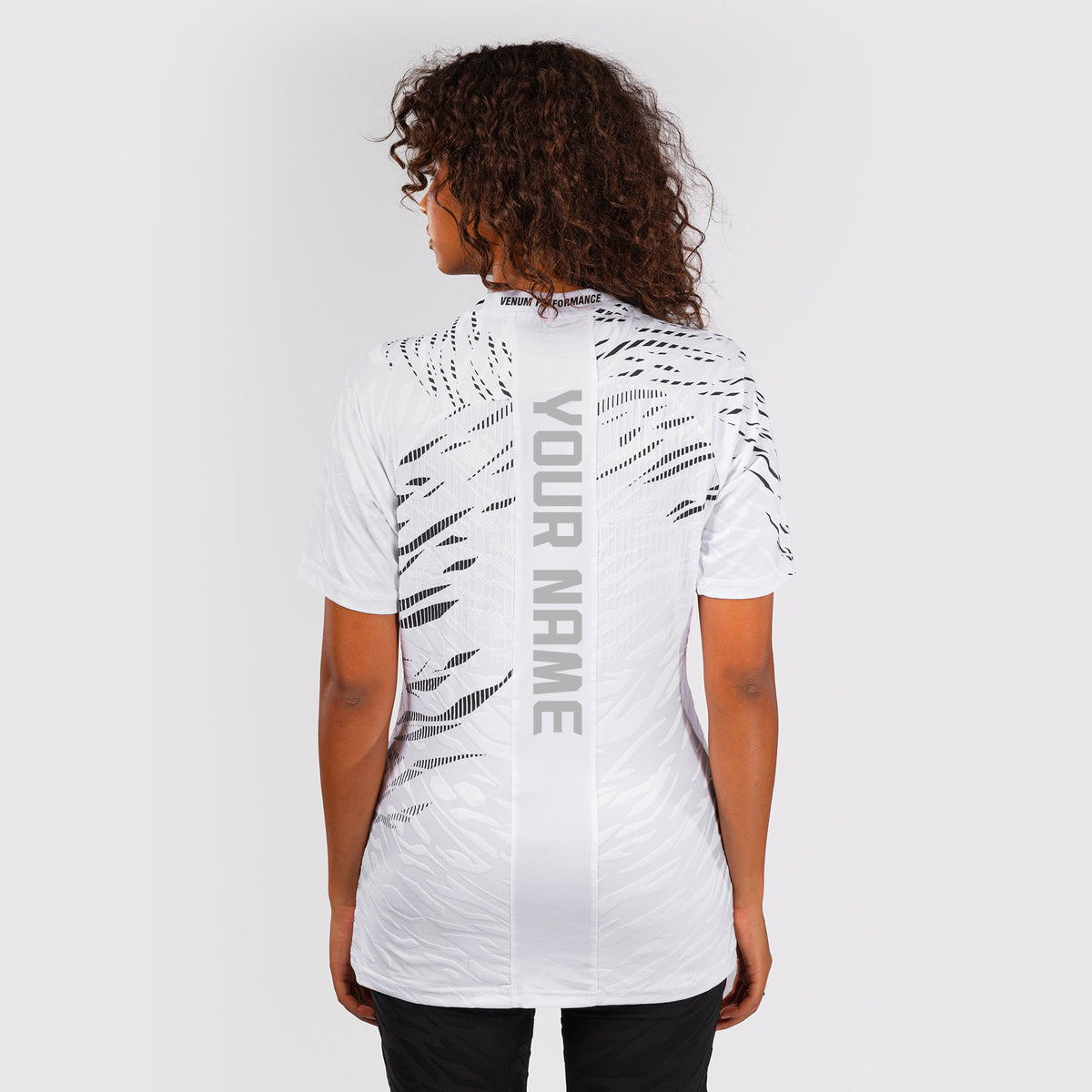 T-shirt Dry-Tech pour Femmes UFC Fusion by Venum Personnalisé Authentic Fight Night - Blanc - product-type_T-Shirts Dry Tech