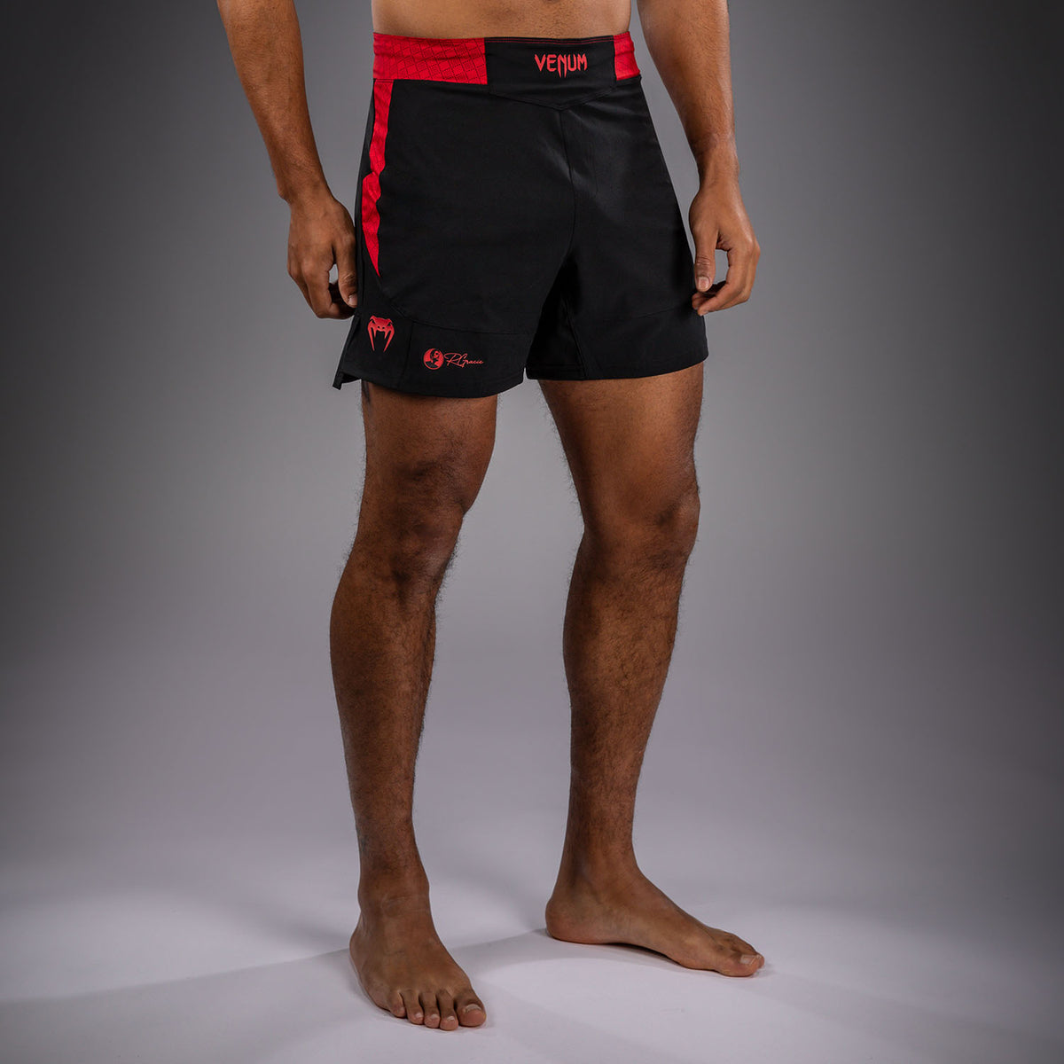 Short de Combat Venum x Roger Gracie Signature - Noir/Rouge - product-type_Shorts de MMA