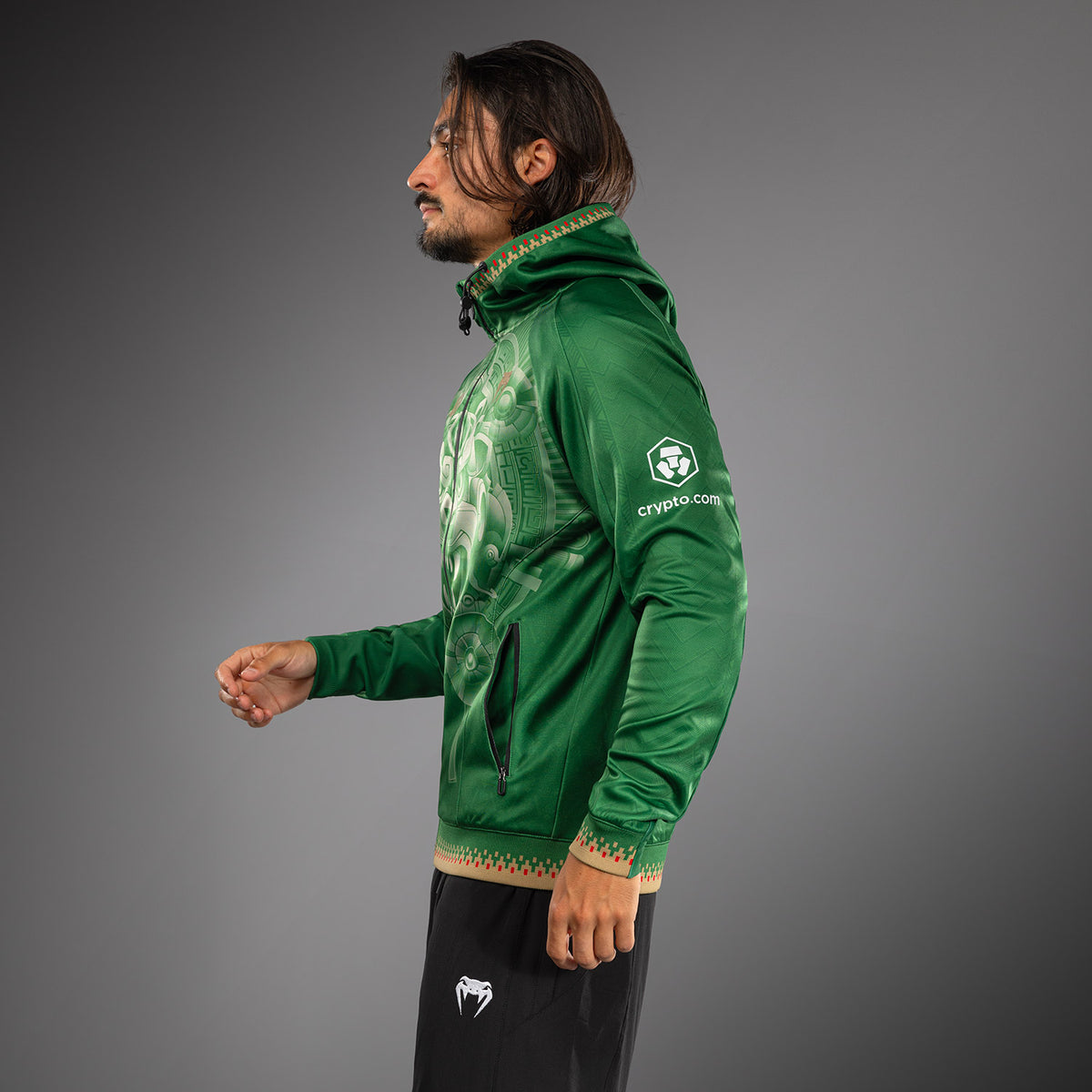 Sweat à Capuche UFC Noche 2.0 by Venum Authentic Fight Night - Vert - product-type_Vestes
