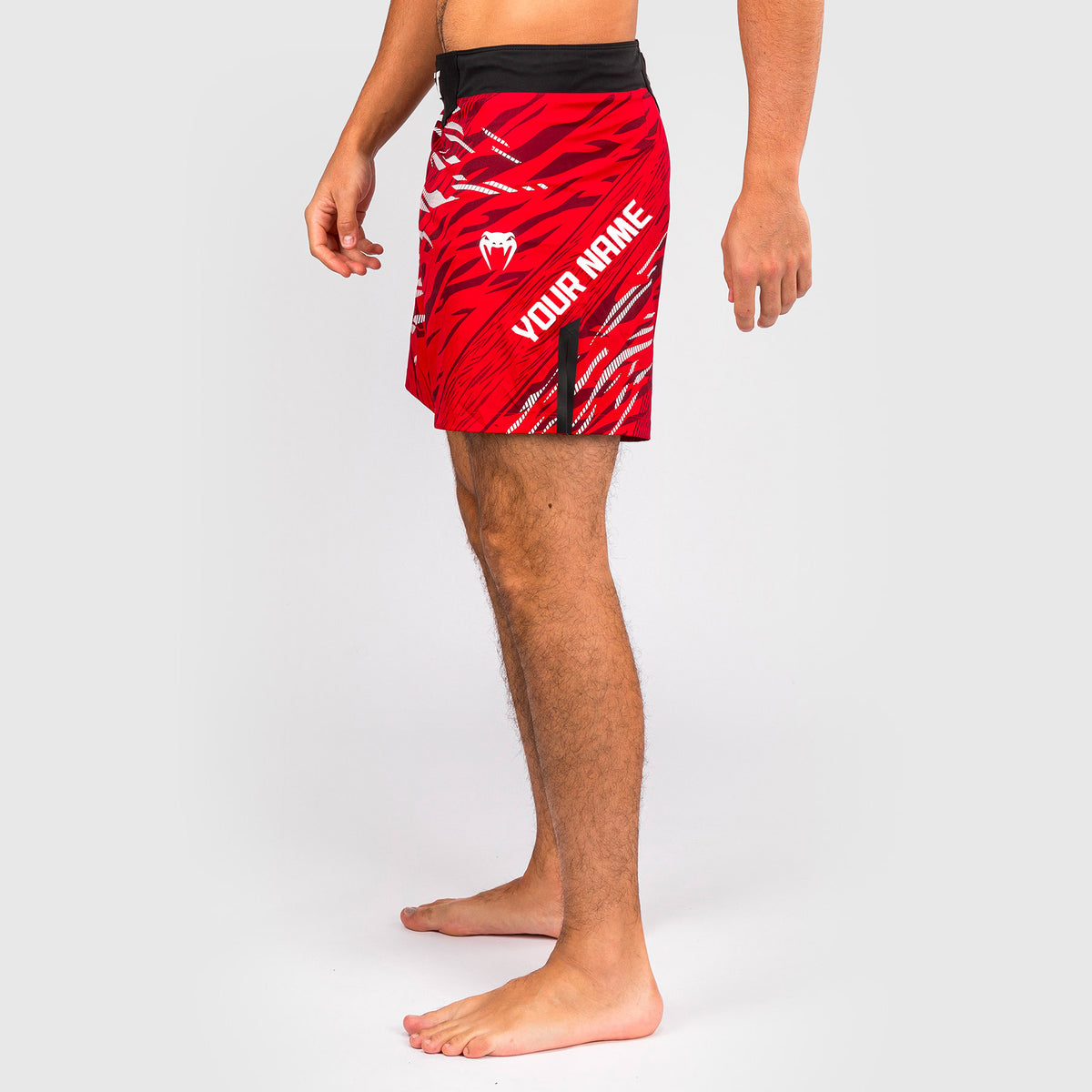 Shorts de Combat pour Hommes UFC Fusion by Venum Personnalisé Authentic Fight Night - Coupe Courte - Rouge - product-type_Shorts de MMA
