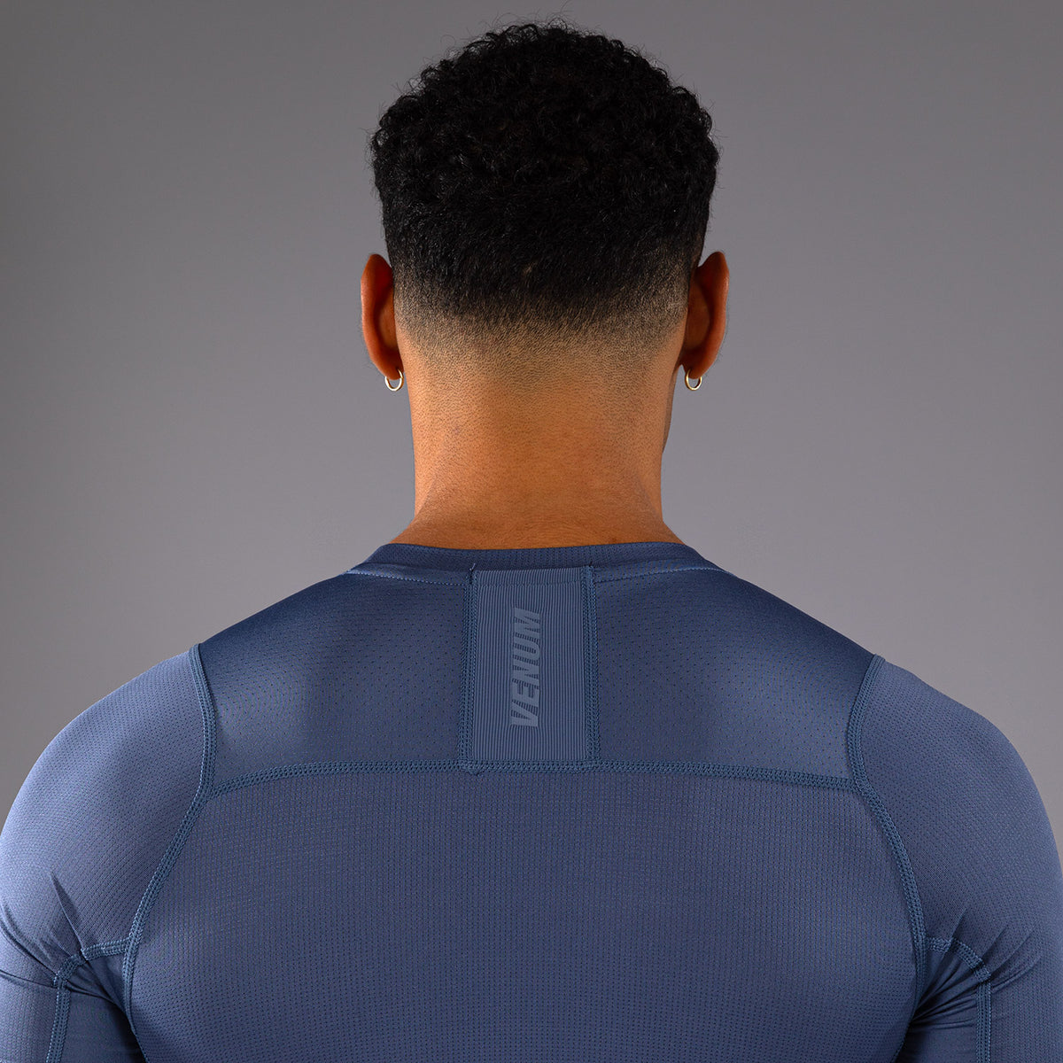 Rashguard à Manches Courtes Venum G-Fit Air pour Hommes - Bleu Brumeux - product-type_T-Shirts de Compression