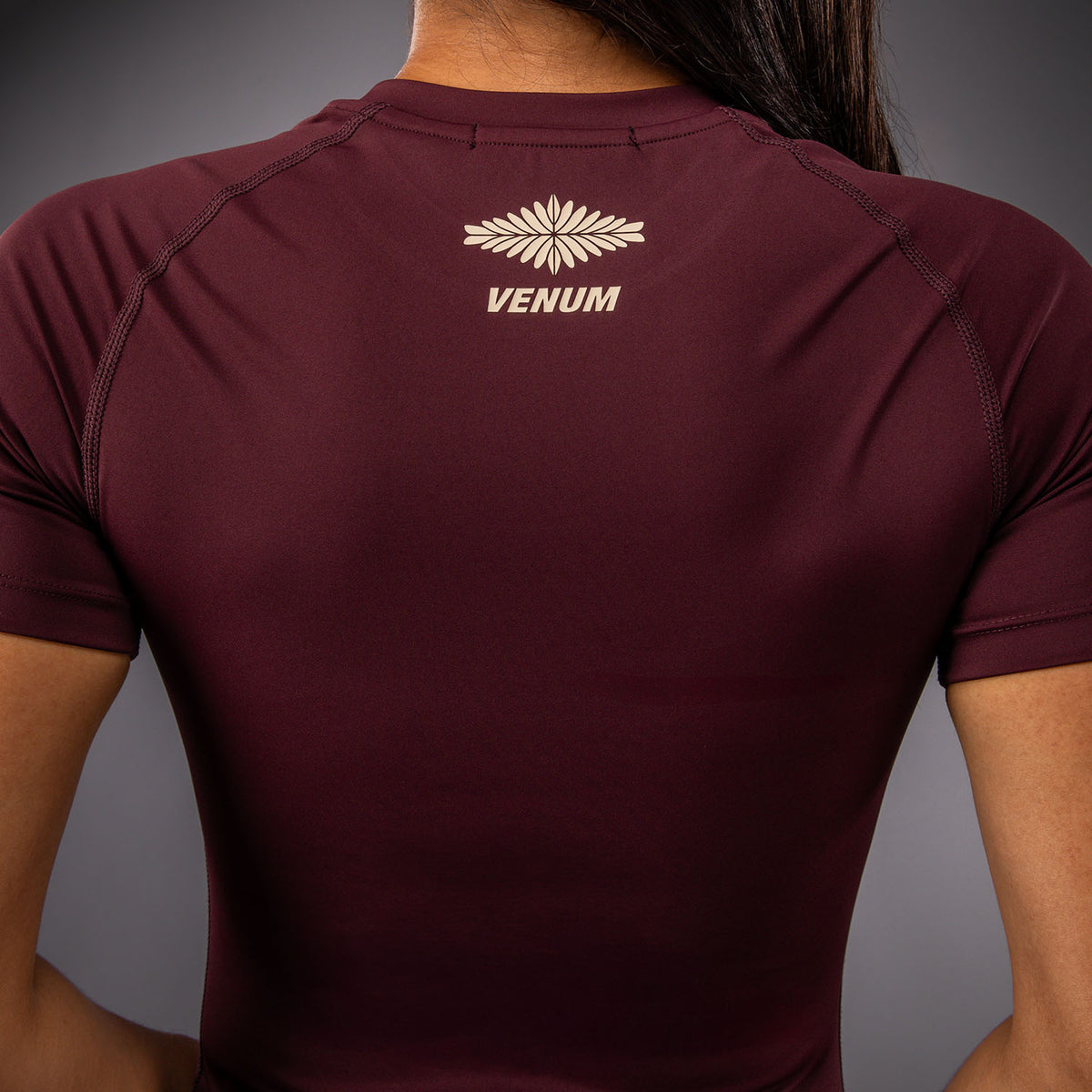 Rashguard à Manches Courtes Venum Talisman - Prune - product-type_T-Shirts de Compression