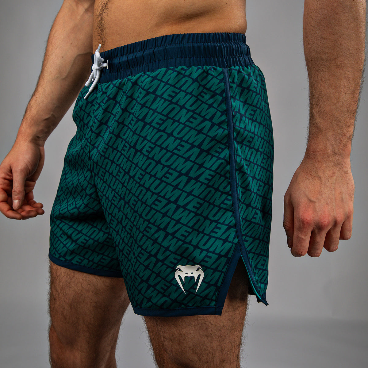 Short de Bain Venum Echo - Bleu Océan/Vert Émeraude - product-type_Shorts de bain