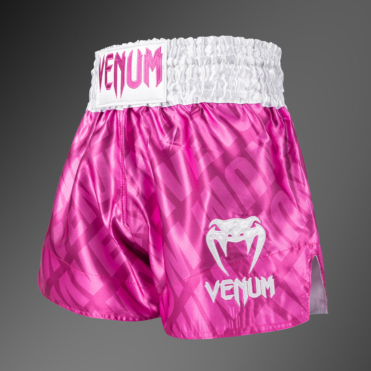 Short de Muay Thai Venum Contender XT - Rose Bonbon/Blanc - product-type_Shorts de Muay Thai