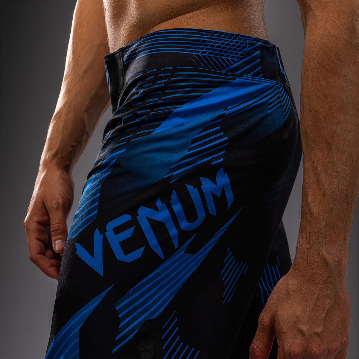 Short de Combat Venum No-Gi 6.0 - Noir/Bleu - product-type_Shorts de MMA