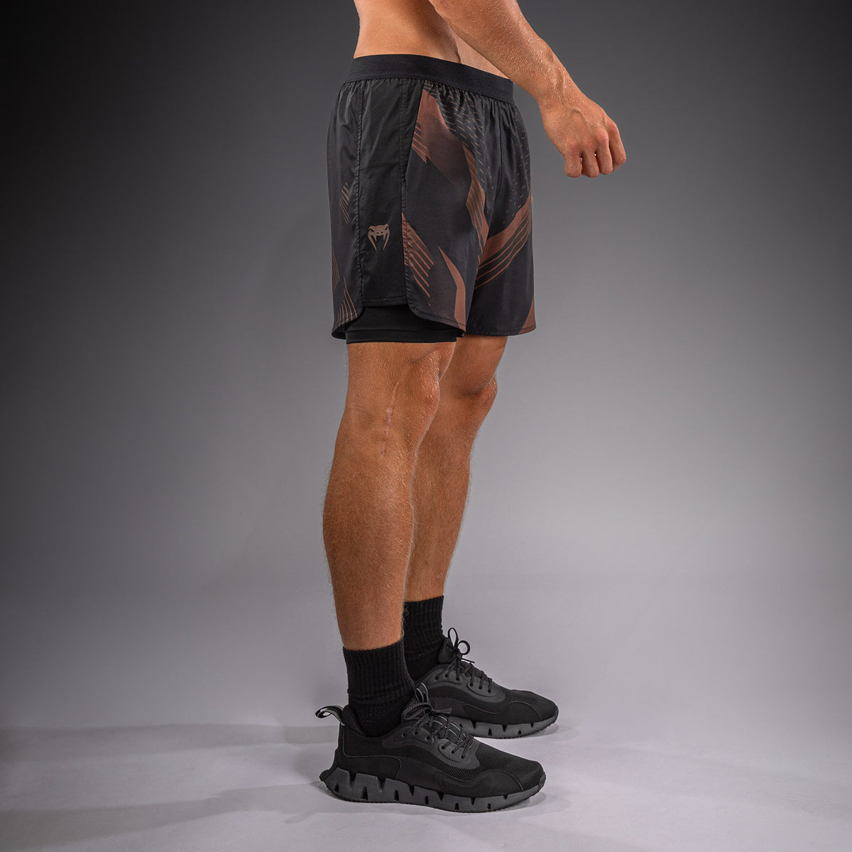 Short d’Entraînement Venum No-Gi 6.0 - Noir/Marron - product-type_Shorts de training