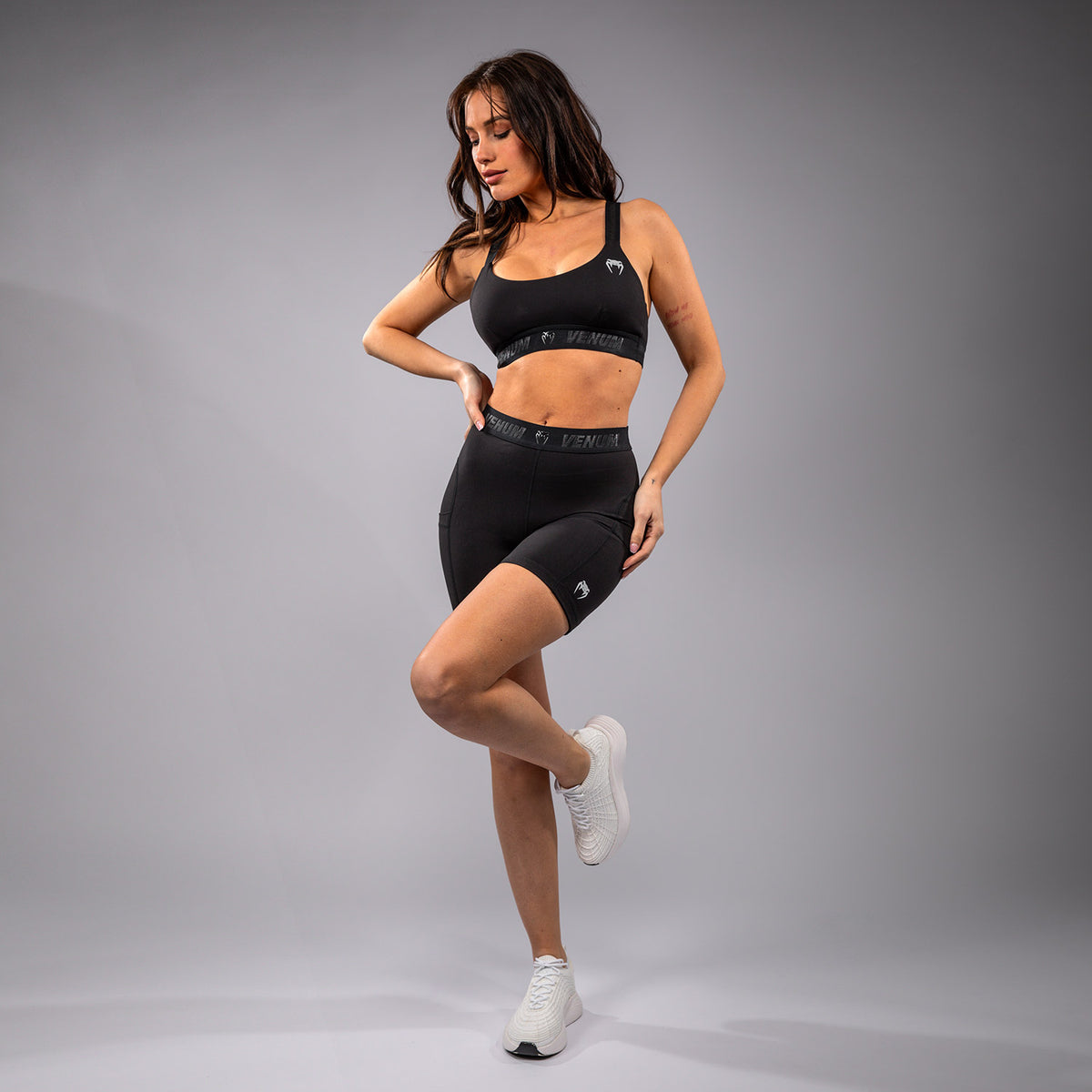 Short de compression long pour Femmes Venum Elevate - Noir - product-type_Shorts de compression