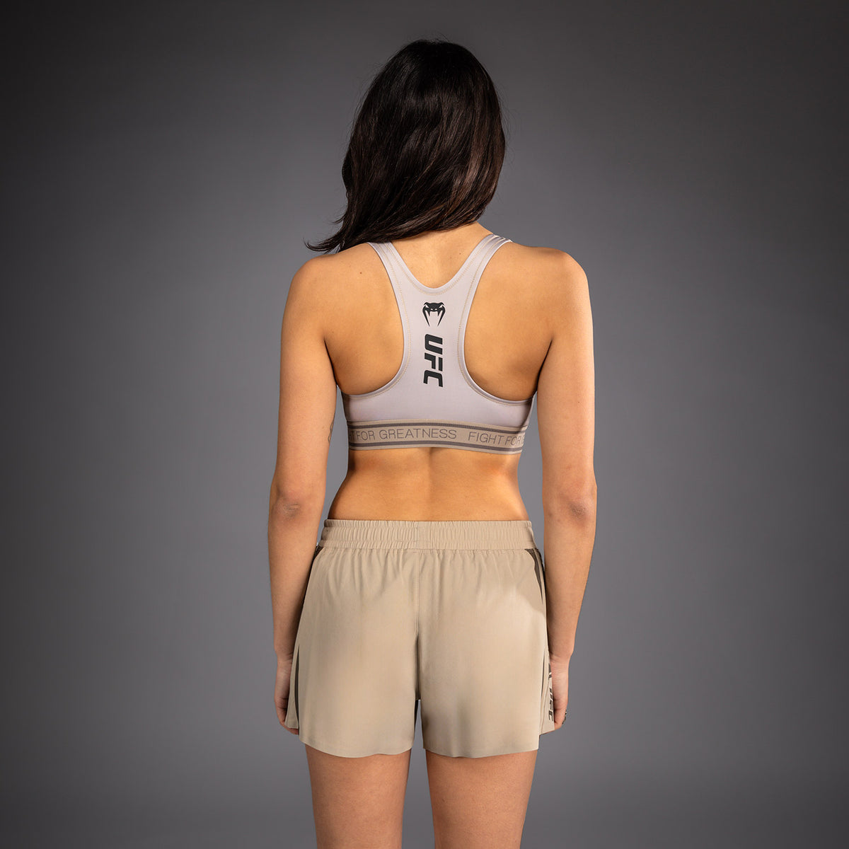 Brassière de Sport pour Femme Venum UFC Unity by Venum Authentic Fight Week - Sable - product-type_Brassières de sport