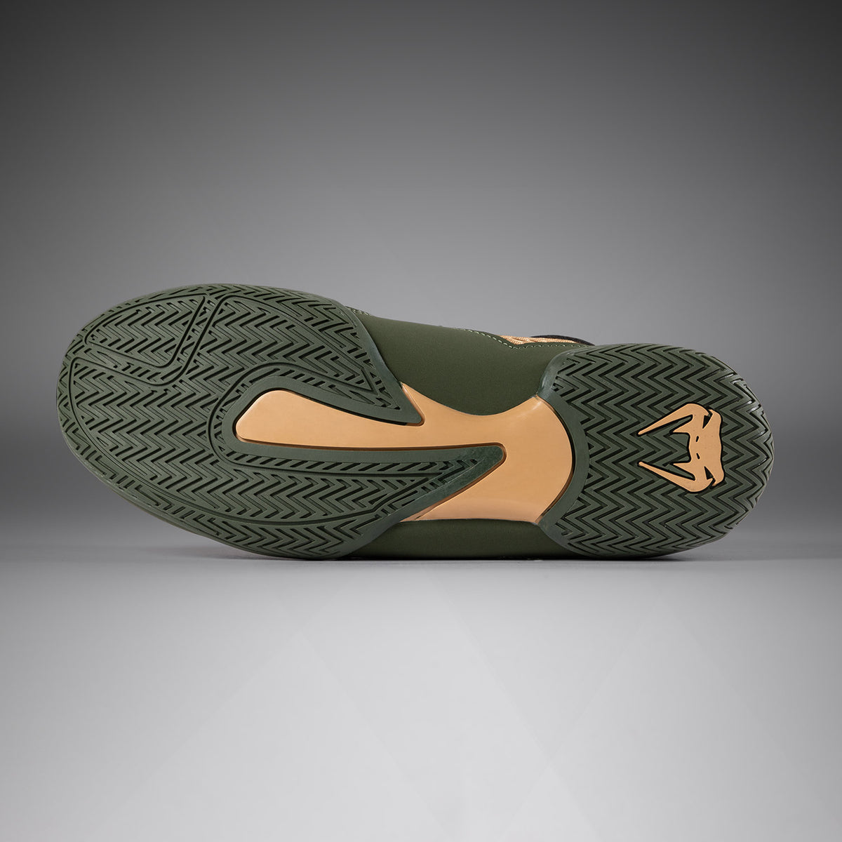 Chaussures de Boxe Venum Contender - Vert Militaire/Sable - product-type_Chaussures de boxe