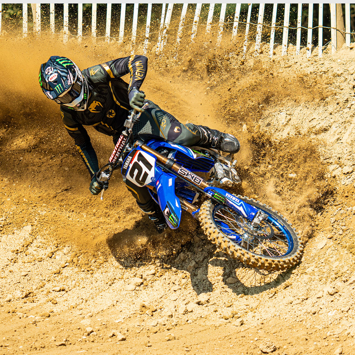 Pantalon de Motocross Venum MX Challenger - Noir/Vert/Or - product-type_Pantalon Motocross