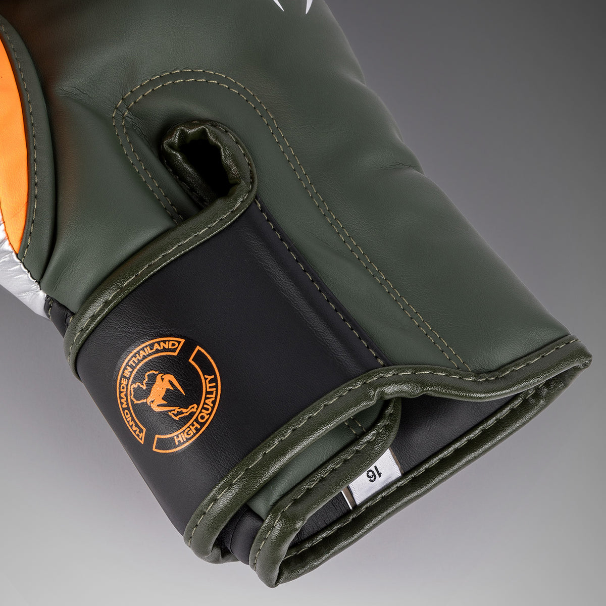 Gants de boxe Venum Elite - Noir/Argent/Kaki - product-type_Gants de boxe