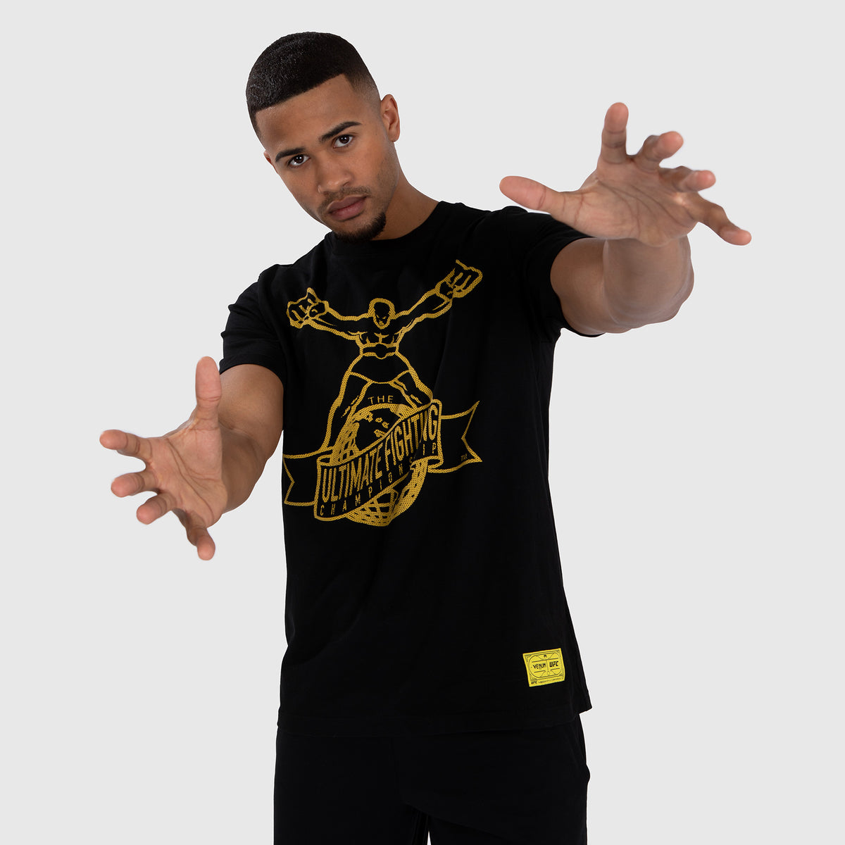 T-Shirt UFC by Venum Ulti-Man - Noir/Jaune - product-type_T-Shirts