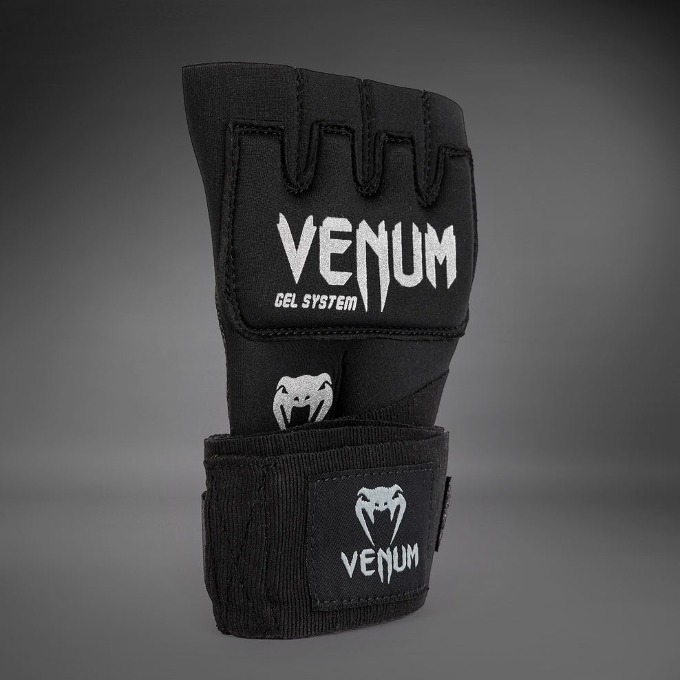 Bandes de Boxe Venum Gel Kontact - Noir/Argent - product-type_Bandages de boxe