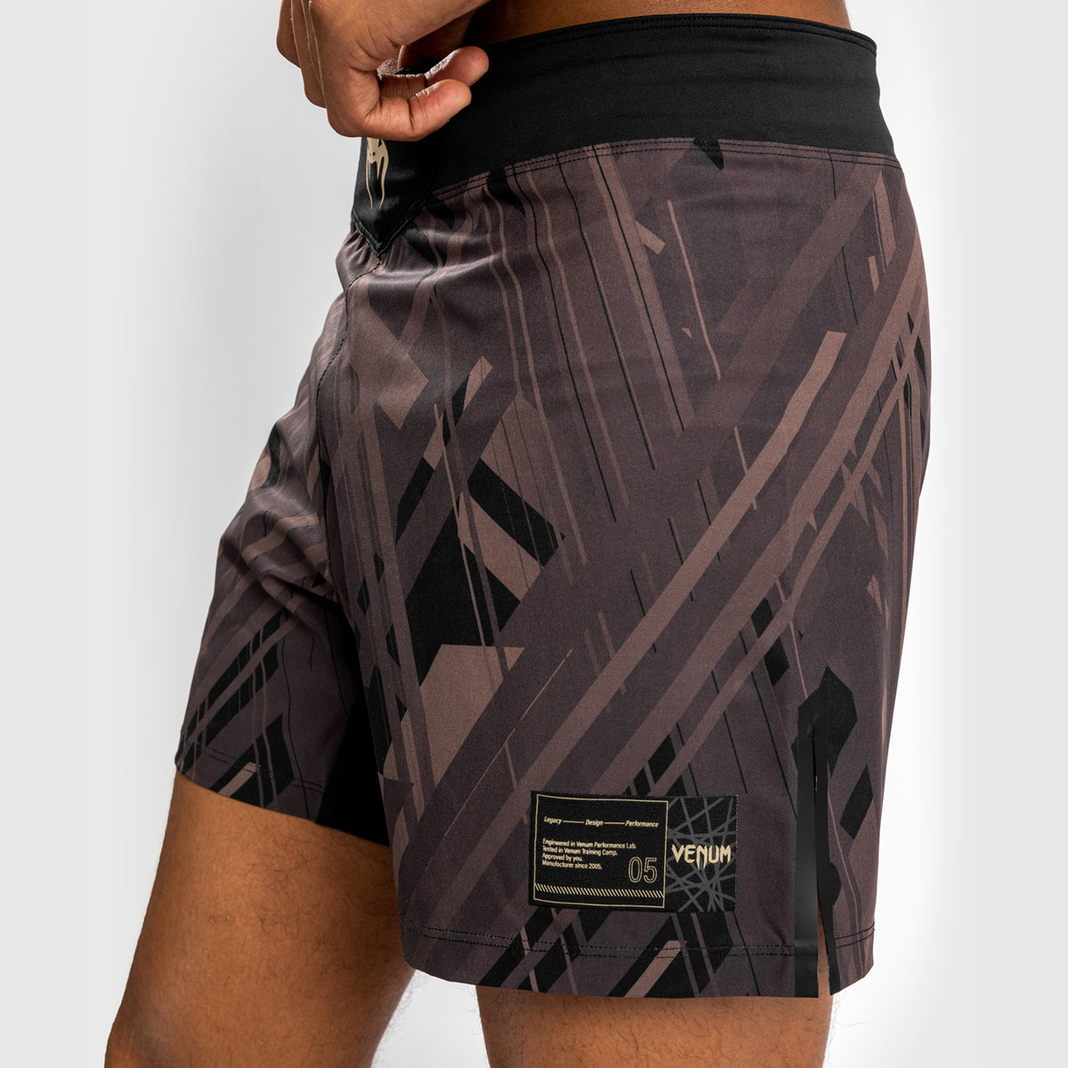 Fightshort Venum Tecmo 2.0 - Noir/Marron - product-type_Shorts de MMA