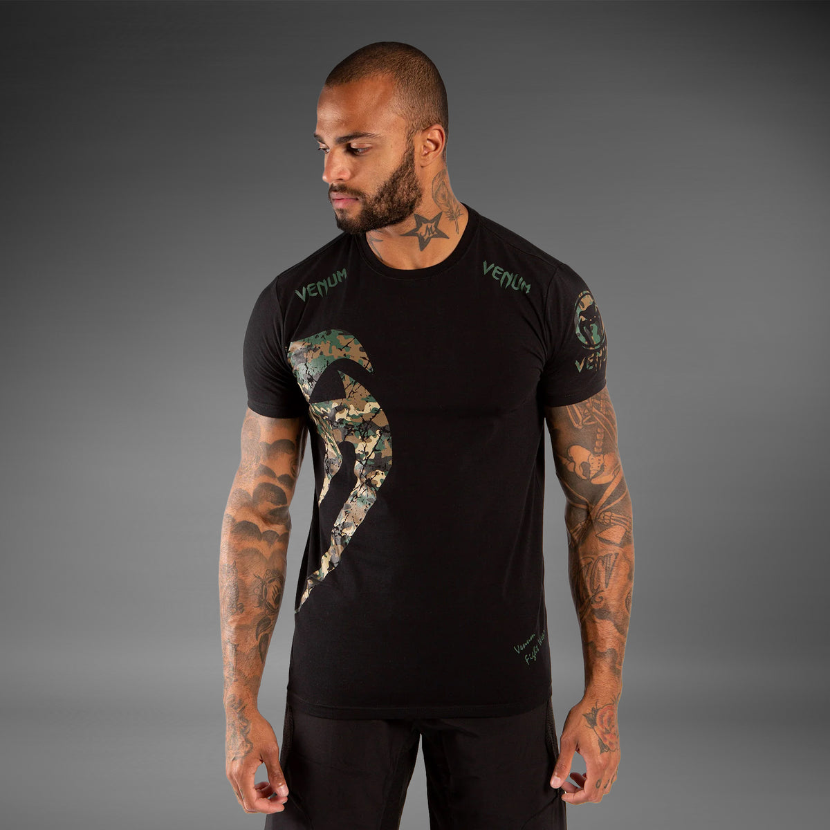 T-shirt Noir/Camo Venum Original Giant - product-type_T-Shirts
