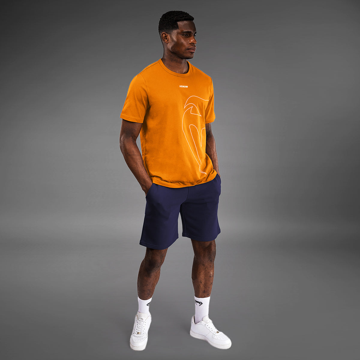 T-Shirt Venum Giant Connect - Mandarine - product-type_T-Shirts