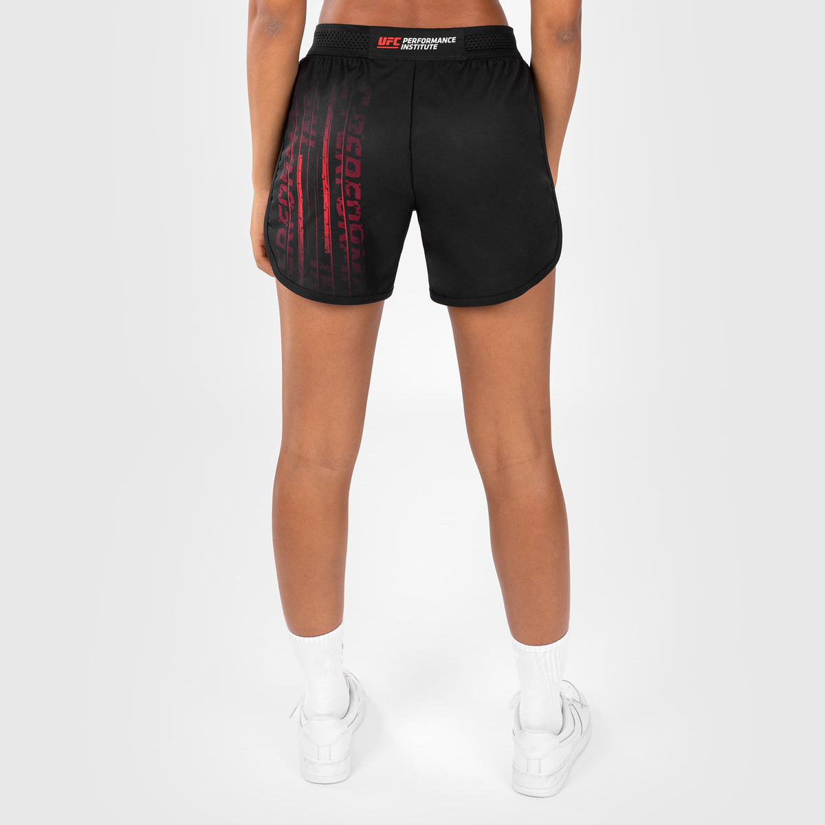 Short de Performance pour Femmes UFC Venum Performance Institute 2.0 - Noir/Rouge - product-type_Shorts de training