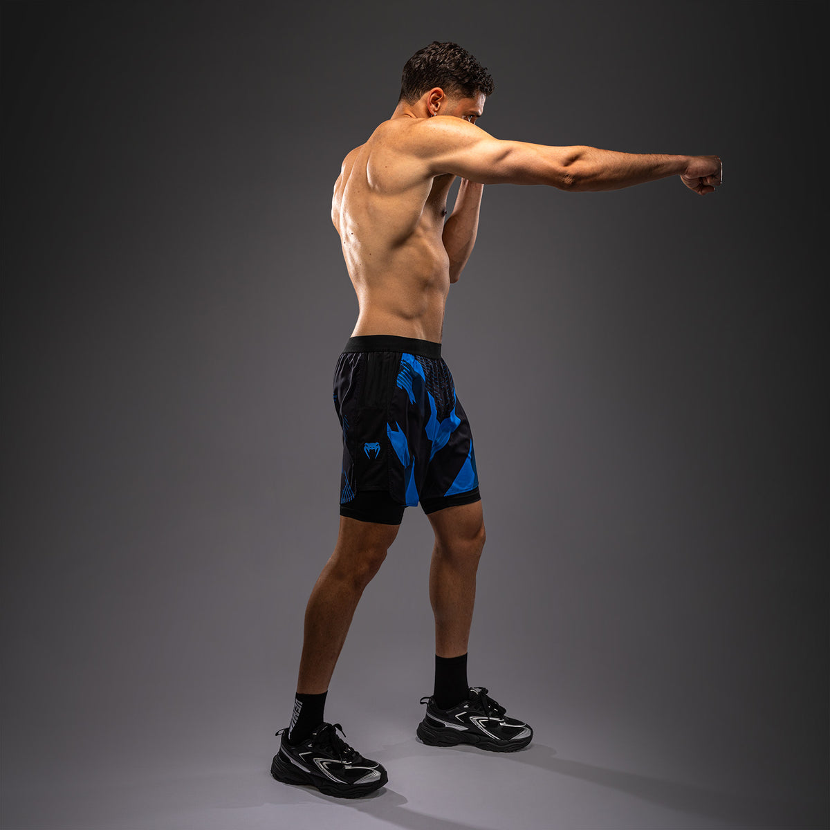 Short d’Entraînement Venum No-Gi 6.0 - Noir/Bleu - product-type_Shorts de training