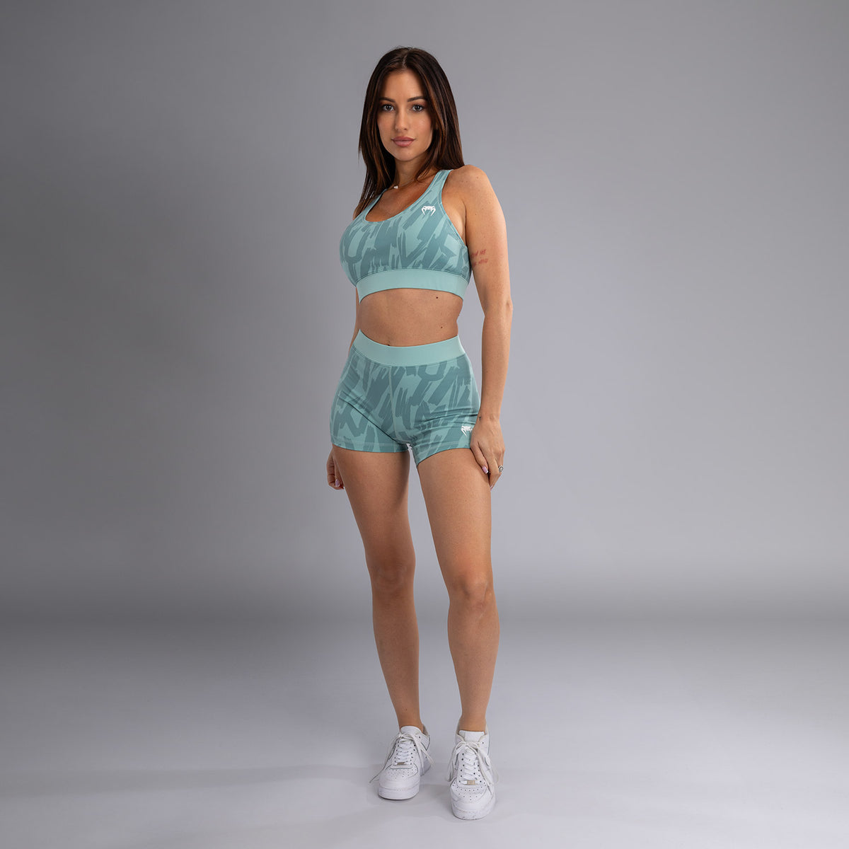 Shorts de Compression pour Femmes Venum Graffiti - Aqua - product-type_Shorts de compression