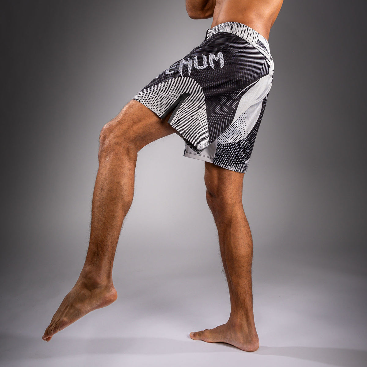 Short de Combat Venum Galactic 3.0 - Blanc Cassé/Noir - product-type_Shorts de MMA