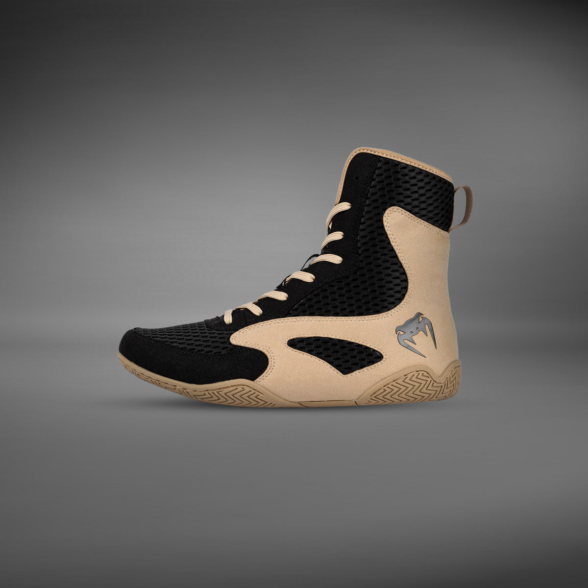 Chaussures de boxe Venum Contender - Noir/Sable - product-type_Chaussures de boxe
