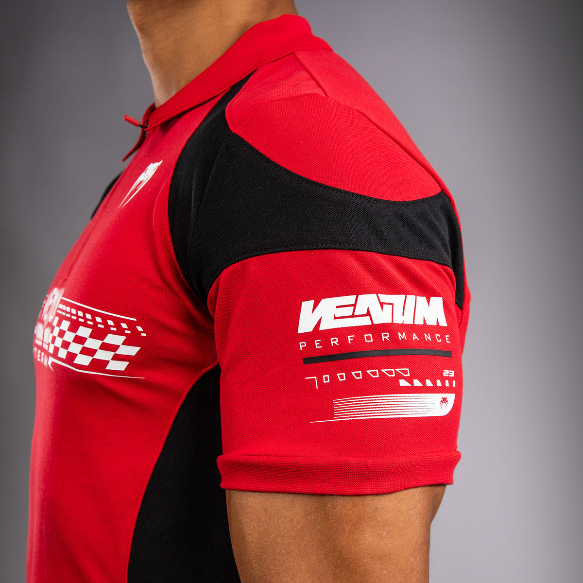Polo en Coton Venum Motorsports - Rouge Vif