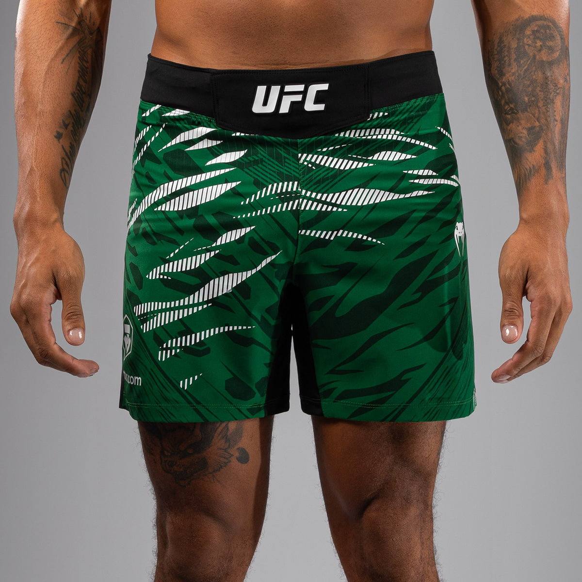Shorts de Combat pour Hommes UFC Fusion by Venum Authentic Fight Night - Coupe Courte - Vert - product-type_Shorts de MMA
