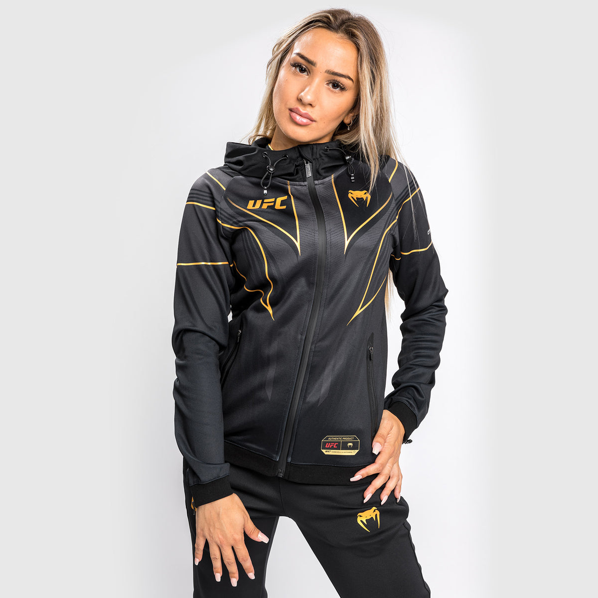 Sweatshirt à Capuche Femme UFC Venum Authentic Fight Night 2.0 - Champion - product-type_Vestes